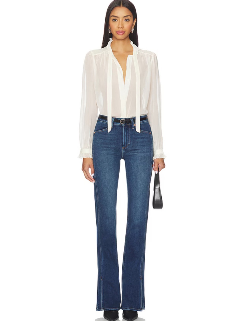 Paige High Rise Laurel Canyon Bootcut Jeans in Desolate Size: 25